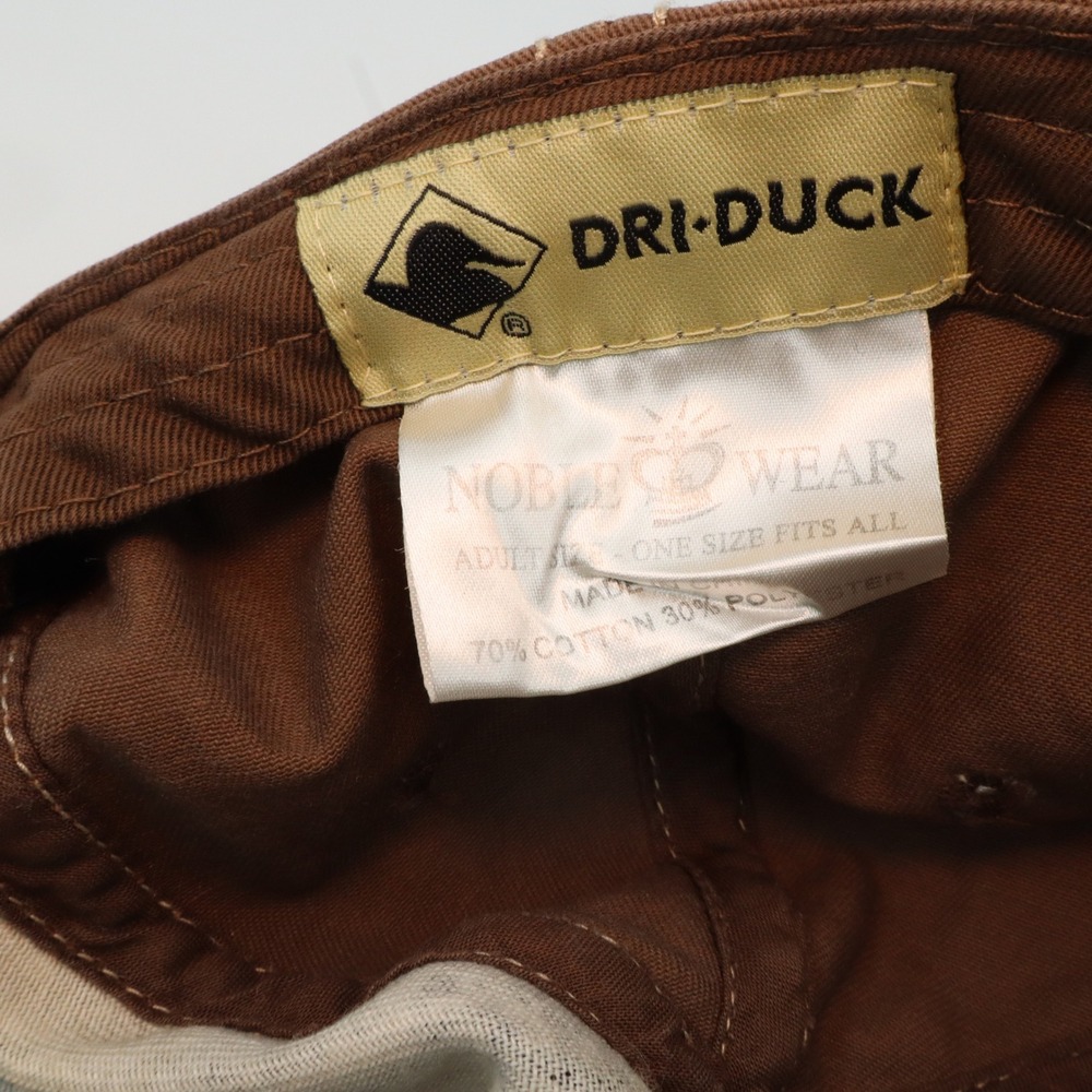 Dri Duck Mt Rushmore Baseball Cap Mens OSFA Brown Camo Distressed National Park - Picture 5 of 7